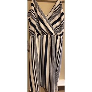 Stripped Summer Mini Dress